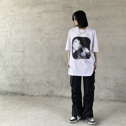Playera Estampada Diablo Funeral Tear Doble Cara para Niña - Image 4
