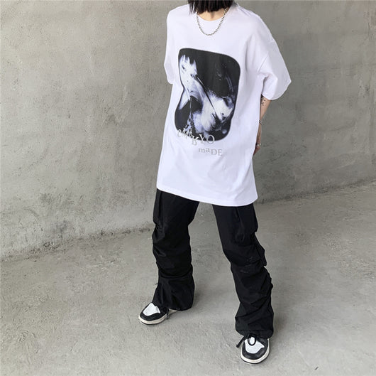 Playera Estampada Diablo Funeral Tear Doble Cara para Niña - Image 5