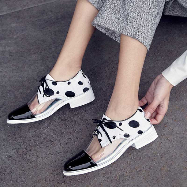 Zapatos Casuales de Cuero para Mujer - Estilo Ejecutivo Minimalista