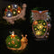 Luz Solar Decorativa Animales - Tortuga, Caracol y Búho