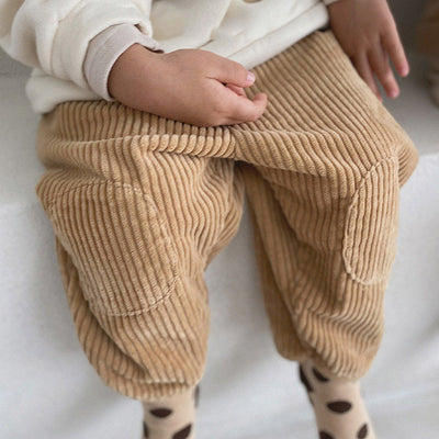 Pantalón Casual de Algodón con Parche - Corte Zanahoria Versátil - Image 7