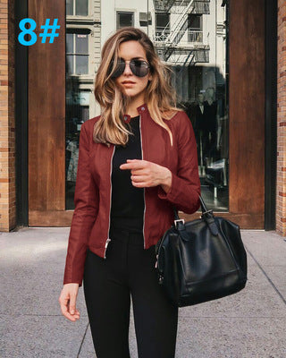 Blazer de Cuero PU para Mujer - Colección Otoño Invierno - Image 3