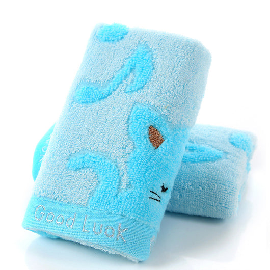 Toallas de Baño Fibra de Bambú con Diseño Gatito - Image 12