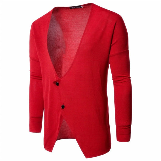 Suéter Casual de Cuello Redondo para Hombre - Manga Larga Colores Sólidos - Image 10