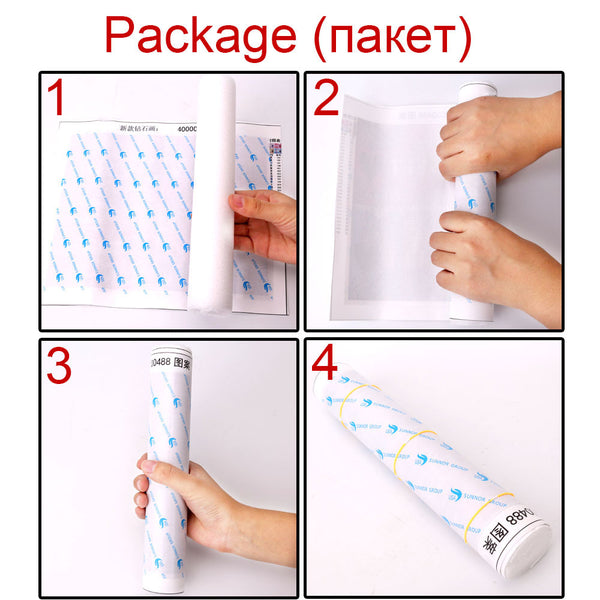 Pintura de Diamantes 5D Tigre - Kit Completo de Bordado y Punto de Cruz 3D