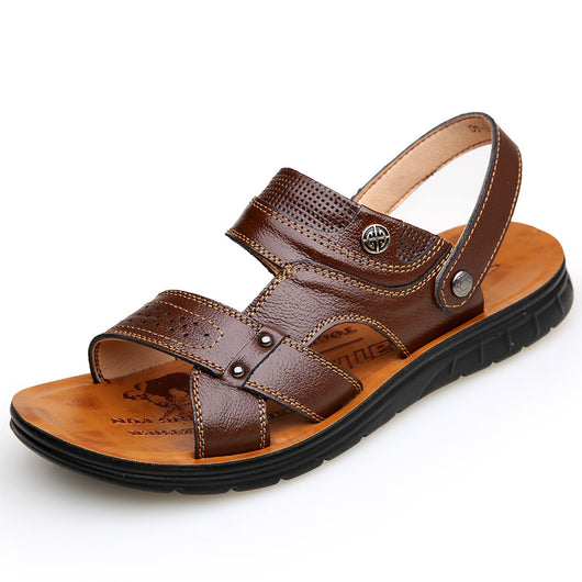 Sandalias de Cuero para Hombre - Zapatos de Playa Cómodos - Image 10