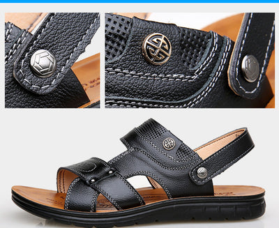 Sandalias de Cuero para Hombre - Zapatos de Playa Cómodos - Image 11
