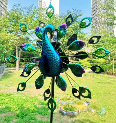 Lámpara Solar de Jardín con Esfera de Cristal Iluminada - Image 3