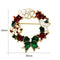 Santa Claus bell snowman Christmas tree brooch pin Corsage