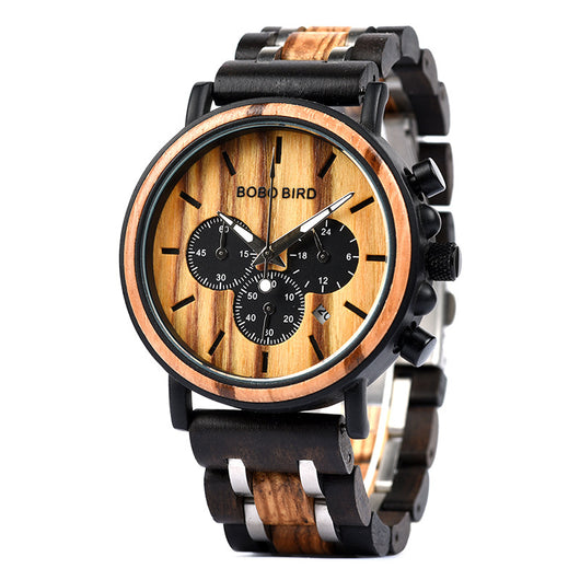 Reloj de Madera Elegante