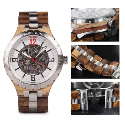 Reloj de Madera Elegante para Jóvenes - Accesorio de Moda Trendy - Image 2