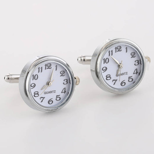 Gemelos de Reloj Mecánico Edición Limitada - Acero Inoxidable con Movimiento Visible - Image 3