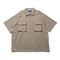 Playera Commuter Retro con Cierre Medio, Bolsillos y Protección Impermeable para Hombre