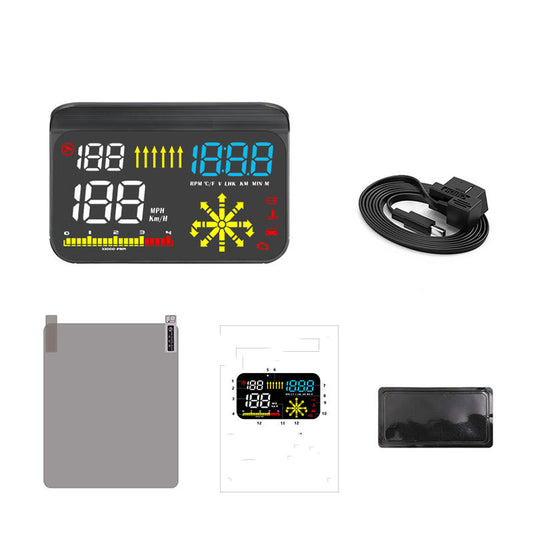 Pantalla Proyectora HUD para Auto con Navegación Integrada y Diagnóstico OBD - Image 2