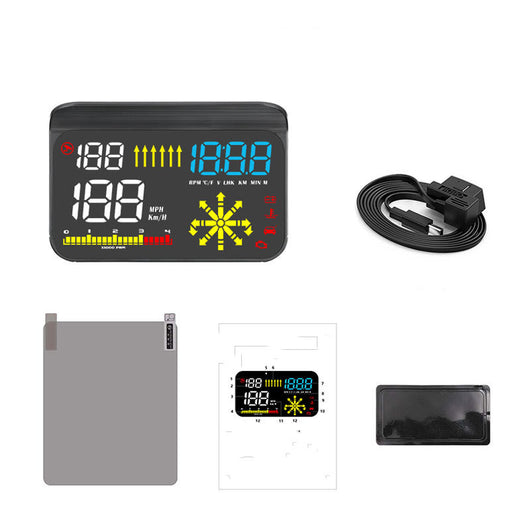 Pantalla Proyectora HUD para Auto con Navegación Integrada y Diagnóstico OBD - Image 2