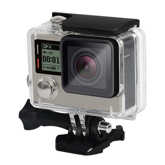 Carcasa Protectora Sumergible para GoPro Hero - Funda Impermeable para Buceo
