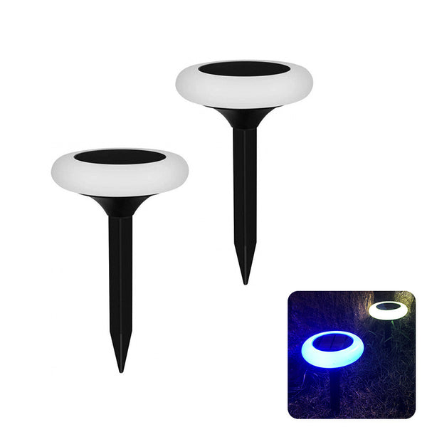 Luz Solar de Jardín con Gradiente de Colores para Exterior