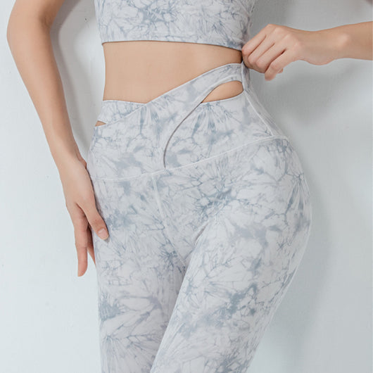 Pantalones de Fitness de Cintura Alta Moldeadores Abdominales