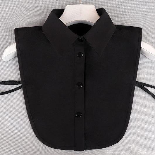 Blusa Casual de Gasa con Cuello Postizo Elegante - Image 15