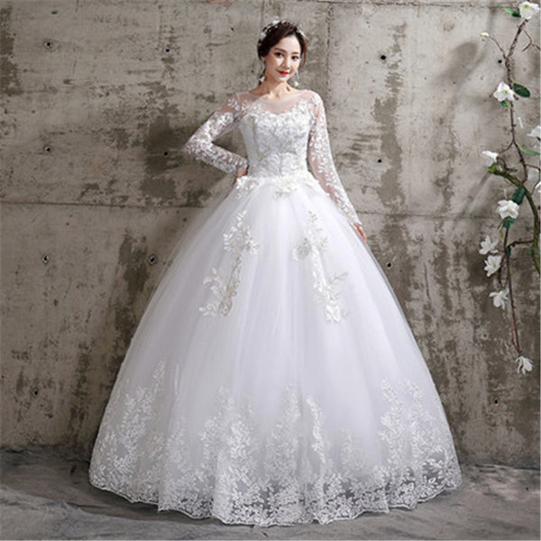 Vestido de Novia con Mangas Delicadas - Diseño Elegante y Sofisticado - Image 2