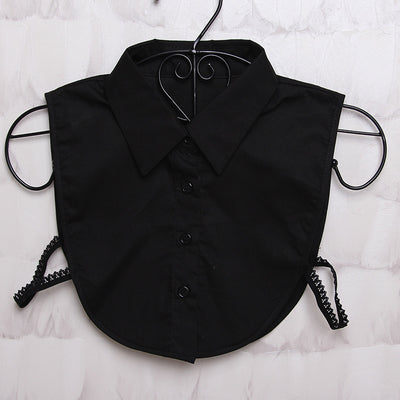 Blusa Casual Versátil con Cuello Postizo Desmontable - Image 46