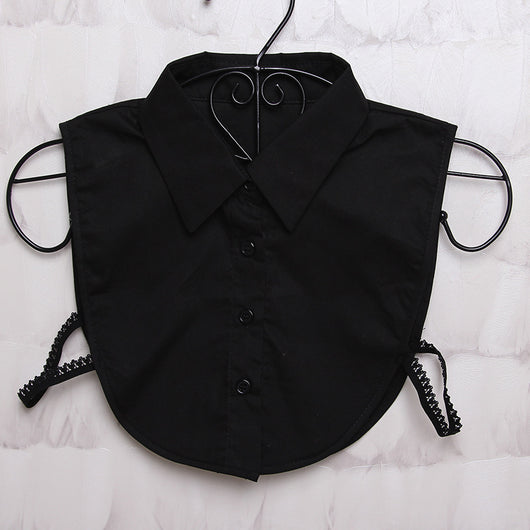 Blusa Casual Versátil con Cuello Postizo Desmontable - Image 46