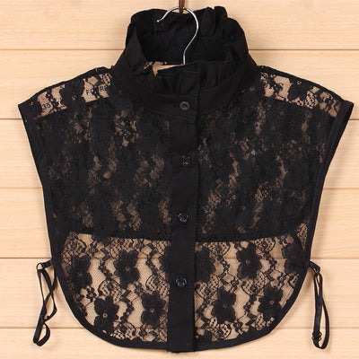 Blusa Casual Versátil con Cuello Postizo Desmontable - Image 52