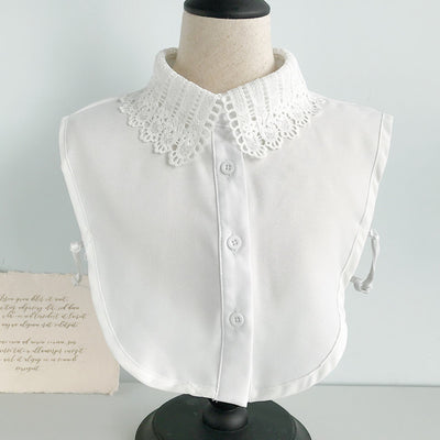 Blusa Casual Versátil con Cuello Postizo Desmontable - Image 55
