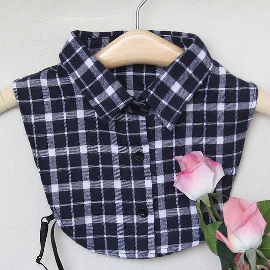 Blusa Casual Versátil con Cuello Postizo Desmontable - Image 8