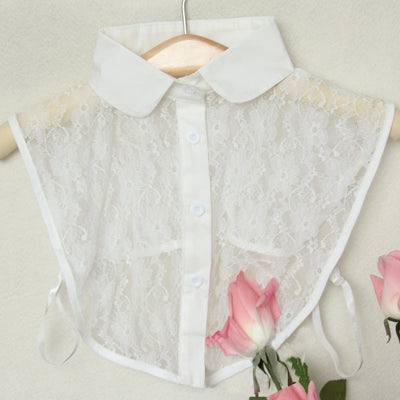 Blusa Casual Versátil con Cuello Postizo Desmontable - Image 11