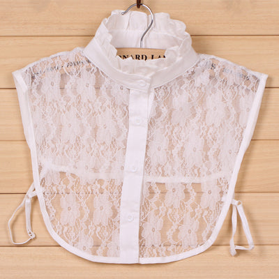 Blusa Casual Versátil con Cuello Postizo Desmontable - Image 16