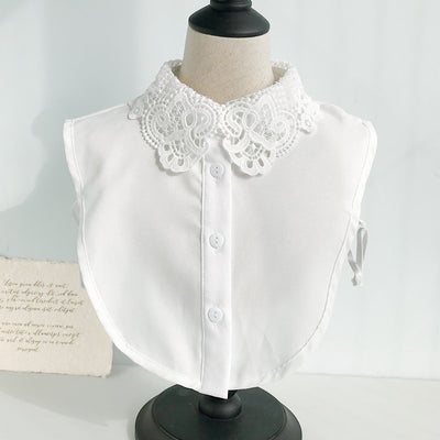 Blusa Casual Versátil con Cuello Postizo Desmontable - Image 19