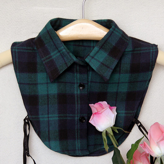 Blusa Casual Versátil con Cuello Postizo Desmontable - Image 21