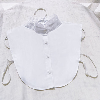 Blusa Casual Versátil con Cuello Postizo Desmontable - Image 22