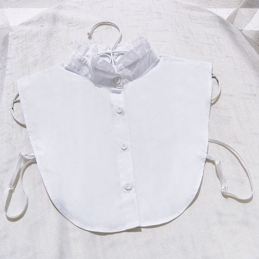 Blusa Casual Versátil con Cuello Postizo Desmontable - Image 22