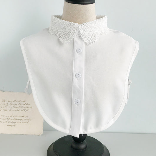 Blusa Casual Versátil con Cuello Postizo Desmontable - Image 26