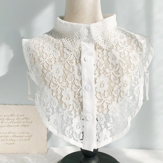 Blusa Casual Versátil con Cuello Postizo Desmontable - Image 29