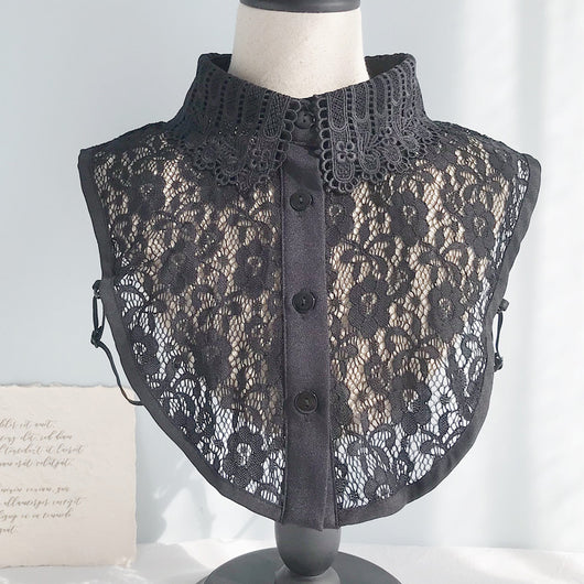 Blusa Casual Versátil con Cuello Postizo Desmontable - Image 30