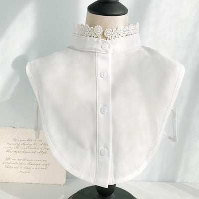 Blusa Casual Versátil con Cuello Postizo Desmontable - Image 32