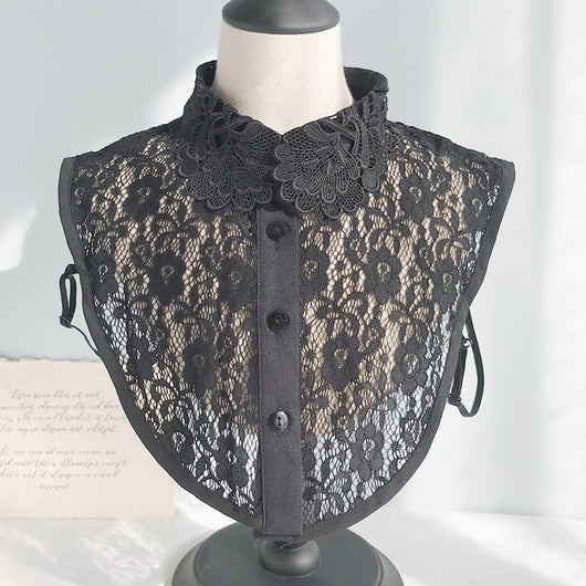 Blusa Casual Versátil con Cuello Postizo Desmontable - Image 36