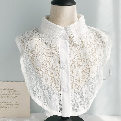 Blusa Casual Versátil con Cuello Postizo Desmontable - Image 37