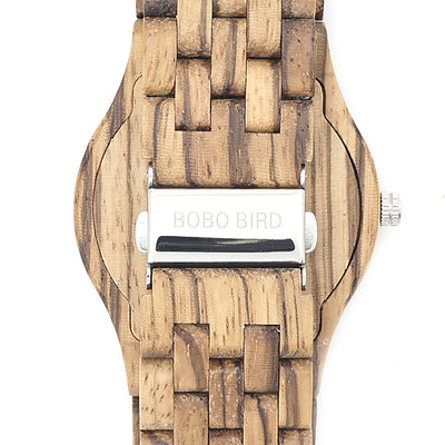 Reloj de Madera para Hombre - Diseño Rústico Único con Movimiento de Cuarzo - Image 6