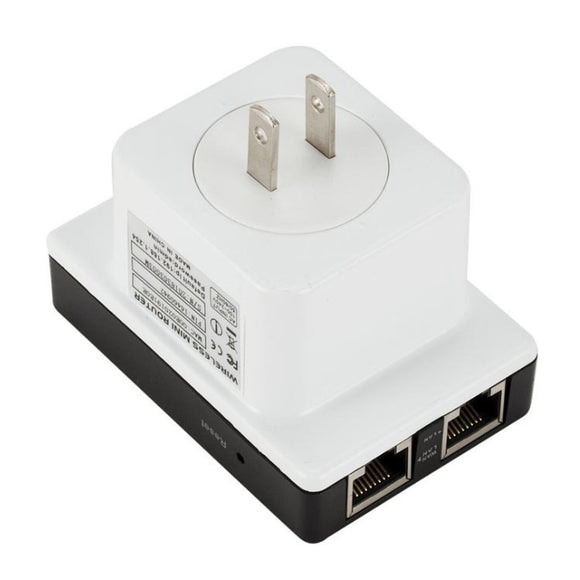 Repetidor WiFi 300M Dual Puerto - Amplificador de Señal Inalámbrica