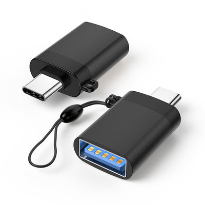 Adaptador USB-C a USB 3.0 Hembra con Cadena de Seguridad