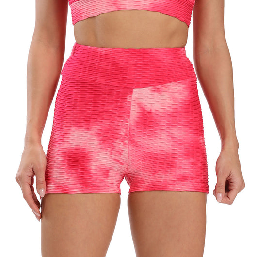 Shorts Deportivos Levantadores con Diseño Tie Dye Jacquard - Image 13