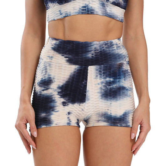 Shorts Deportivos Levantadores con Diseño Tie Dye Jacquard - Image 14