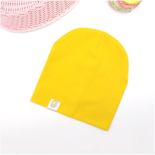 Gorro de Algodón Tejido Grueso para Bebé - Primavera y Otoño - Image 4