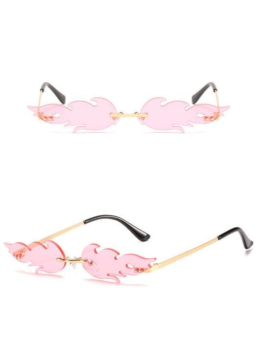 Gafas de Sol Rimless Extravagantes - Diseño Único y Moderno - Image 10