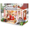 Casa de Té Artesanal en Miniatura - Modelo Decorativo para Tarde de Relax