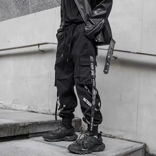 Pantalones Militares Funcionales con Múltiples Bolsillos y Cintura Ajustable